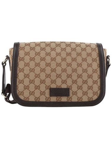 449172 GG Canvas Flap Messenger Cross Bag 34171Y - GUCCI - BALAAN 1