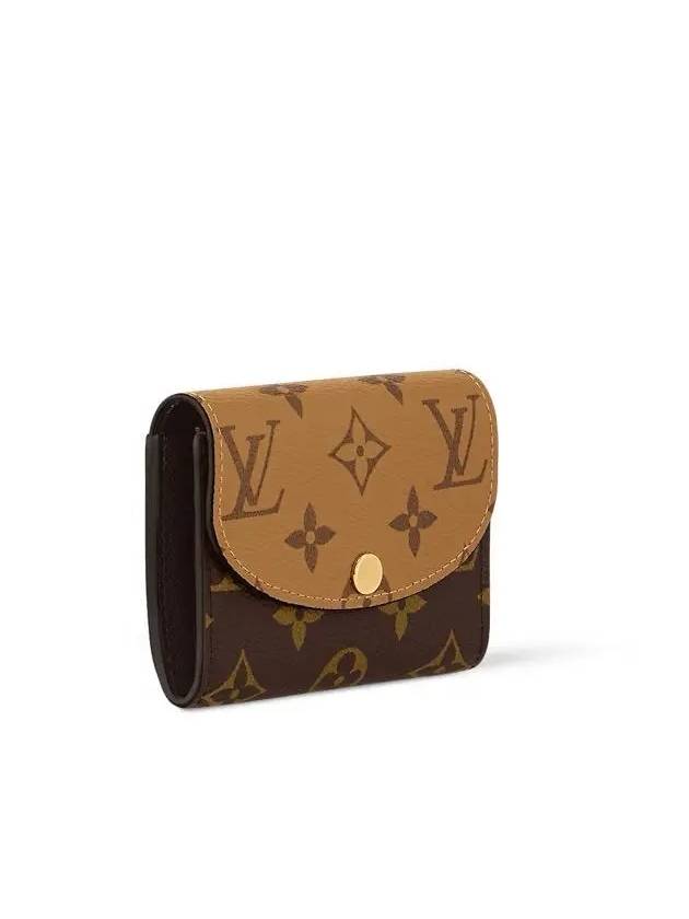 Rosalie Monogram Reverse Coin Purse Brown - LOUIS VUITTON - BALAAN 3