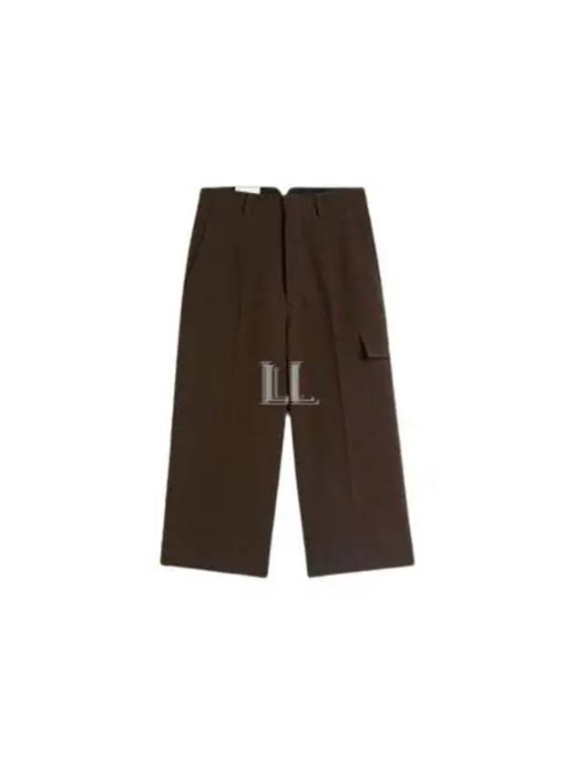 Flap Pocket Bermuda Shorts Brown - AMI - BALAAN 2