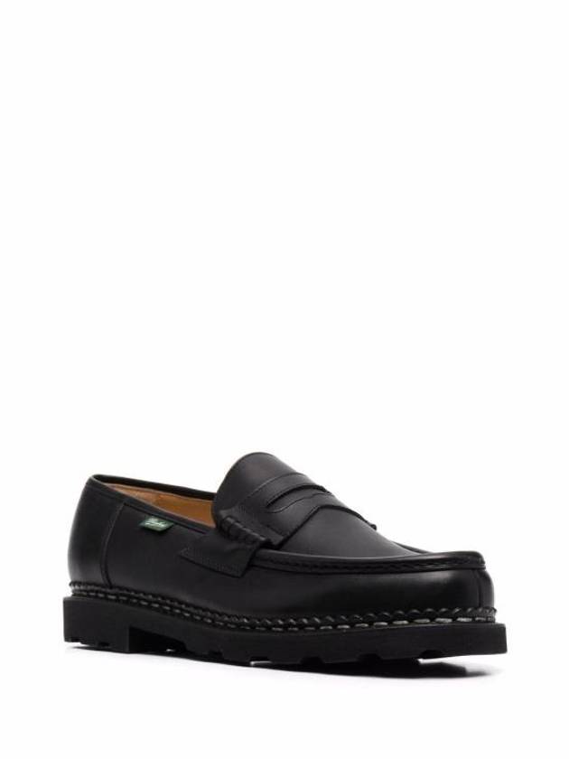 Reims Loafers Noire Lis Noir - PARABOOT - BALAAN 3