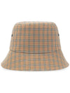 Mini Check Bucket Hat Archive Beige - BURBERRY - BALAAN.