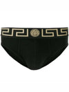 Greca Border Briefs Black - VERSACE - BALAAN 2