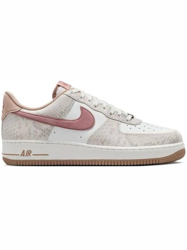 Air Force 1 Snakeskin Low Top Sneakers Pink - NIKE - BALAAN 2