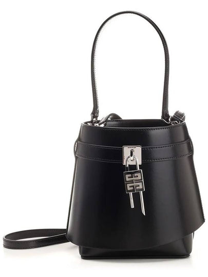 24 ss Black Leather Shark Rock Bucket Bag BB50WGB00D001 B0480990788 - GIVENCHY - BALAAN 2