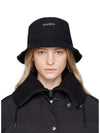 Le Bob Gadjo Bucket Hat Black - JACQUEMUS - BALAAN 3