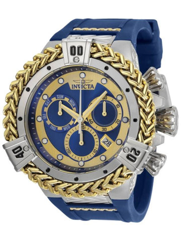 Invicta Bolt Herc Chronograph Date Quartz Blue Dial Men's Watch 35581 - INVICTA - BALAAN 1