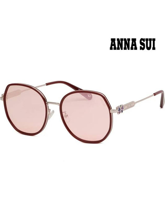 Sunglasses AS2206KS 002 Mirror Tint Women's Fashion Asian Fit - ANNA SUI - BALAAN 1