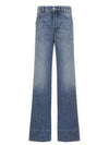 Women's Vintage Wide Jeans Blue - BOTTEGA VENETA - BALAAN 2