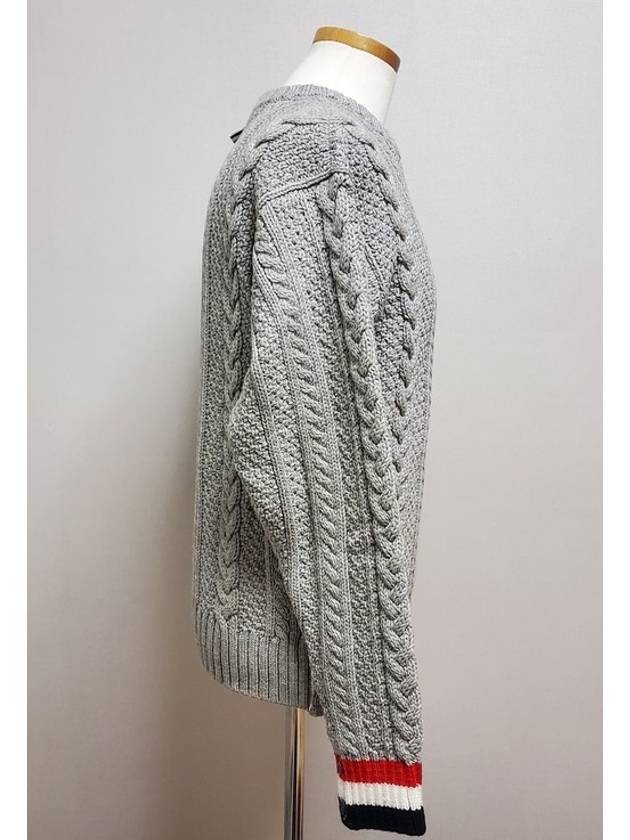 Aran cable wool knit 5 - THOM BROWNE - BALAAN 5