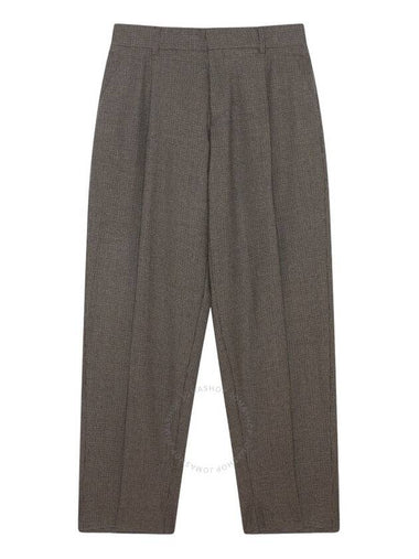 Kolor Men's A-Gray Bird Houndstooth Tailored Trousers, Brand Size 1 (Small) - KOLOR - BALAAN 1