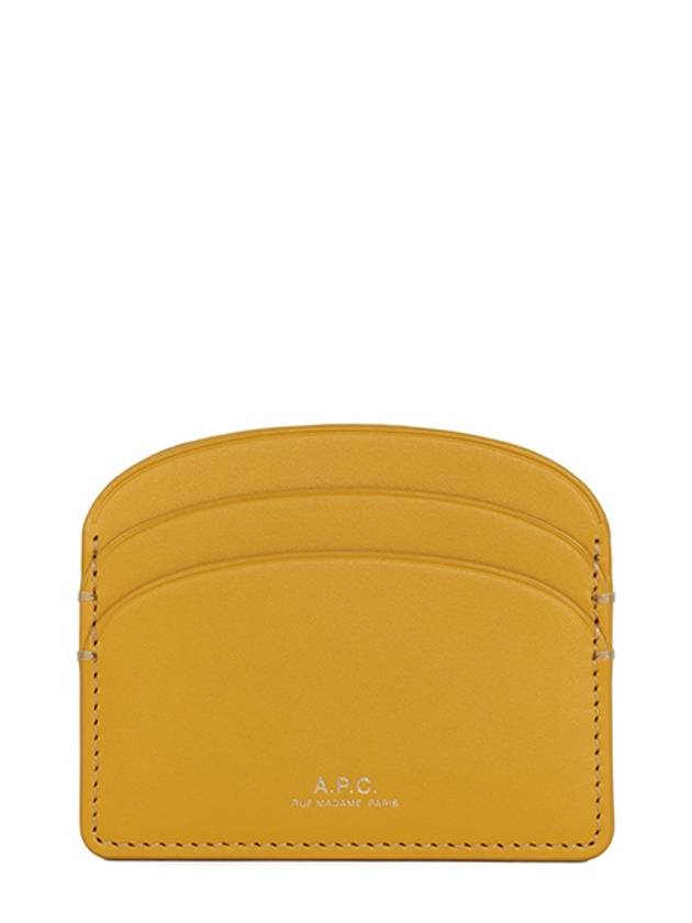 Demi Lune Card Wallet Yellow - A.P.C. - BALAAN 2