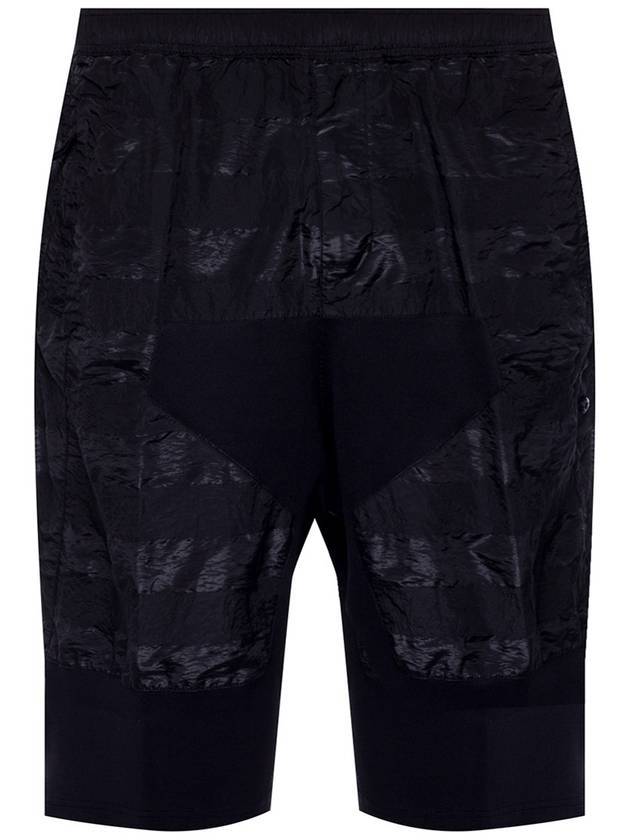 Men's Shadow Project Shorts Black - STONE ISLAND - BALAAN.