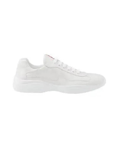 America's Cup Patent Leather Low Top Sneakers Grey - PRADA - BALAAN 2