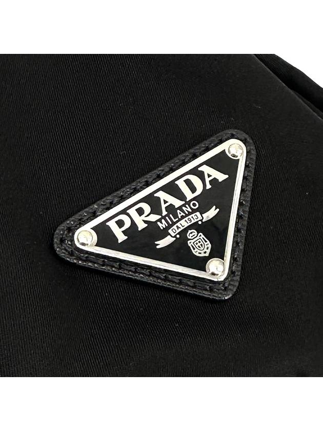 Re nylon triangle logo men s backpack 2VZ066 - PRADA - BALAAN 7