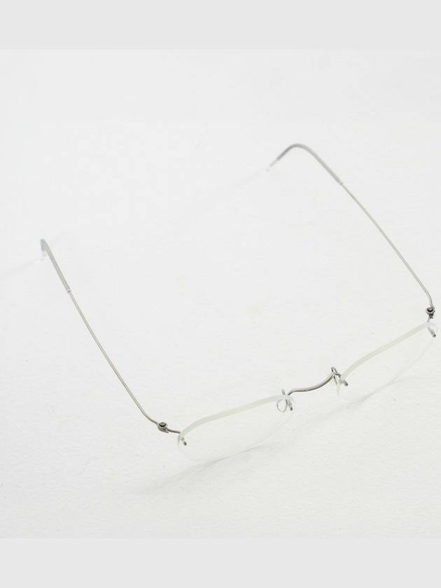 2460 Basic P10 gray polished glasses frame - LINDBERG - BALAAN 2