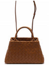 Intrecciato Rome Leather Tote Bag Brown - BOTTEGA VENETA - BALAAN 5