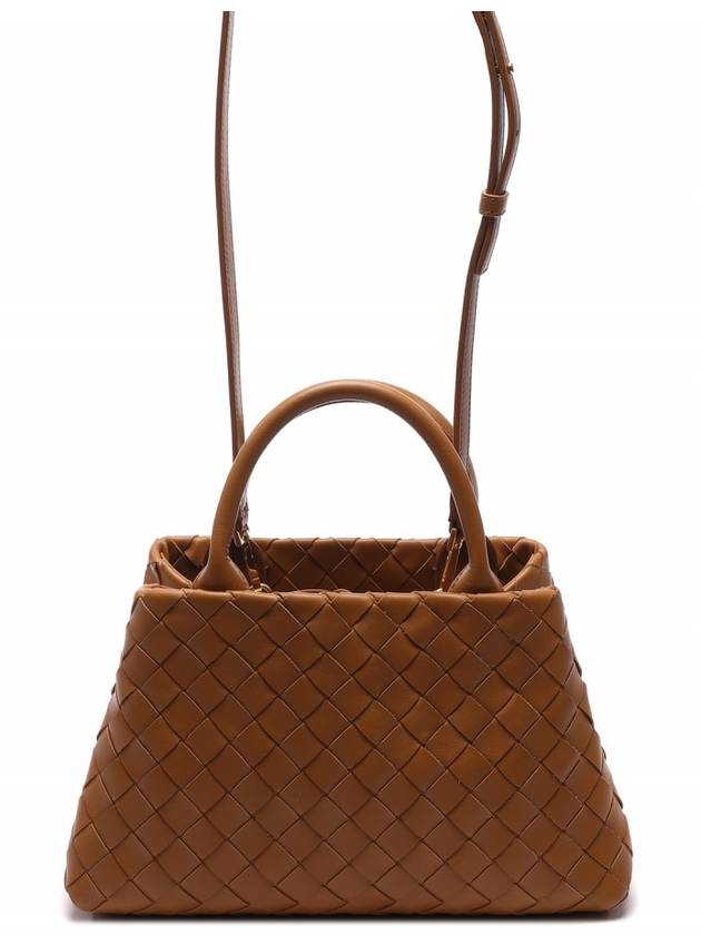 Intrecciato Rome Leather Tote Bag Brown - BOTTEGA VENETA - BALAAN 5