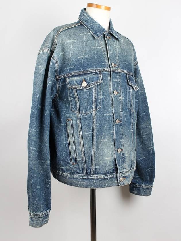 Multi logo denim jacket 50 - BALENCIAGA - BALAAN 6