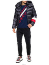 Willm Logo Patch Three Stripes Padding Navy - MONCLER - BALAAN 5