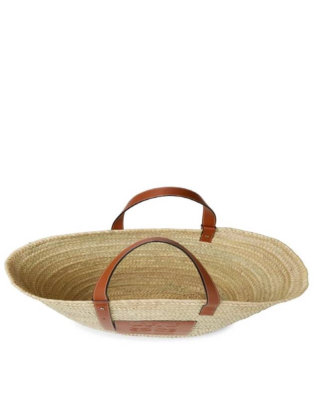 Domestic Day Basket rattan bag raffia large anagram bag 32702S81 - LOEWE - BALAAN 5