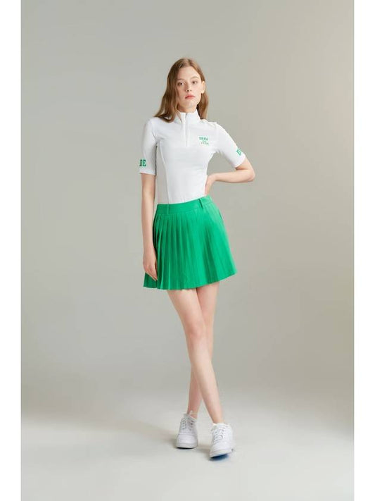 Heart Attack Layer Pleated Skirt Green - GOXO - BALAAN 2