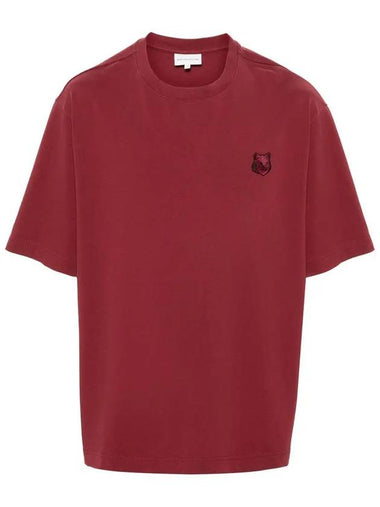 Maison Kitsune Fox Head Patch Oversized Cotton Short Sleeve T Shirt LM00107 - POLO RALPH LAUREN - BALAAN 1