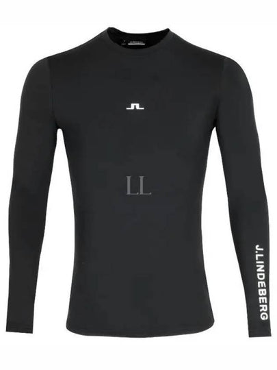 Golf Thor Logo Long Sleeve T-Shirt Black - J.LINDEBERG - BALAAN 2