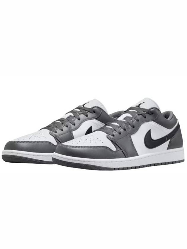 Air Jordan 1 Low Top Sneakers Iron Grey - NIKE - BALAAN 2