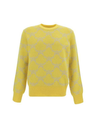 MCM Sweater MHEEAMM02 Y9 YELLOW - MCM - BALAAN 1