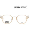 Glasses frame IM0013 QHP horn rim translucent - ISABEL MARANT - BALAAN 3