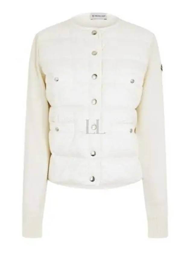 Women s padded zip up cardigan 9B00011 M1131 030 - MONCLER - BALAAN 1