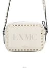 Rockstud cross bag white gold camera 3W2B0809 - VALENTINO - BALAAN 4