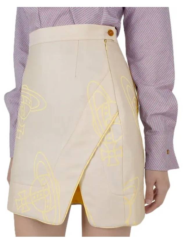 Rita A-Line Skirt Ivory - VIVIENNE WESTWOOD - BALAAN 3