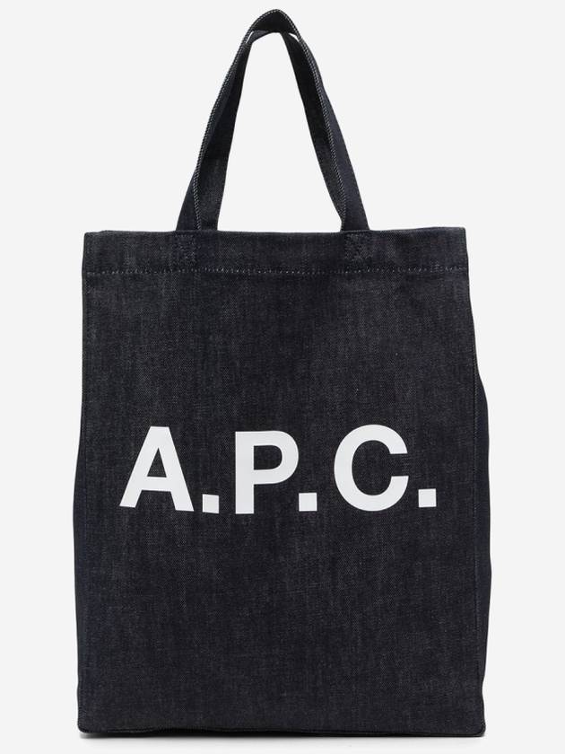 Eco Lou Logo Tote Bag Navy - A.P.C. - BALAAN 2