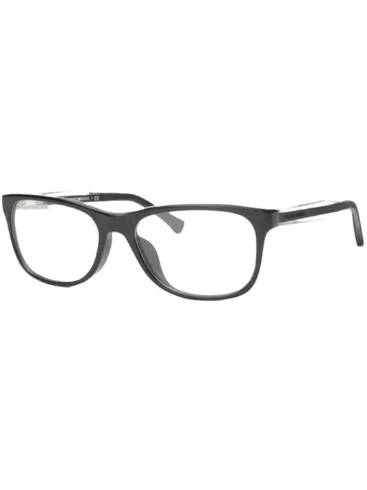 Eyewear Rectangle Eyeglasses Black - EMPORIO ARMANI - BALAAN 1