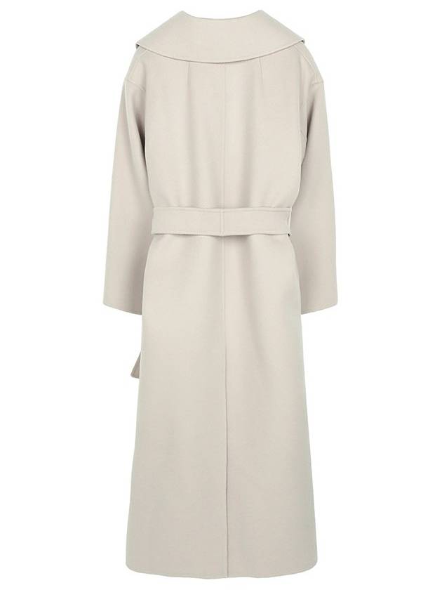 Olivia Wool Single Coat Ecru - MAX MARA - BALAAN 6