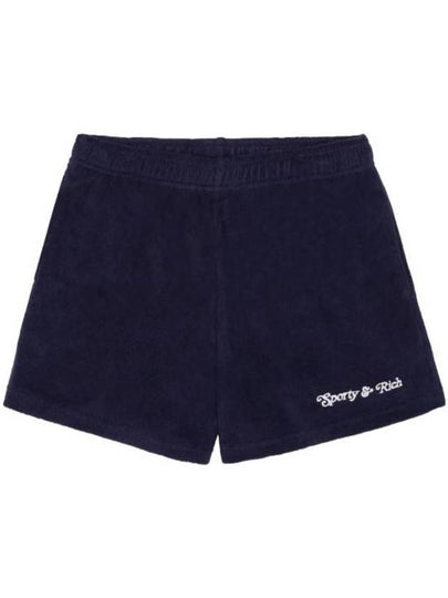 Women's New York Tennis Club Shorts Navy - SPORTY & RICH - BALAAN 2