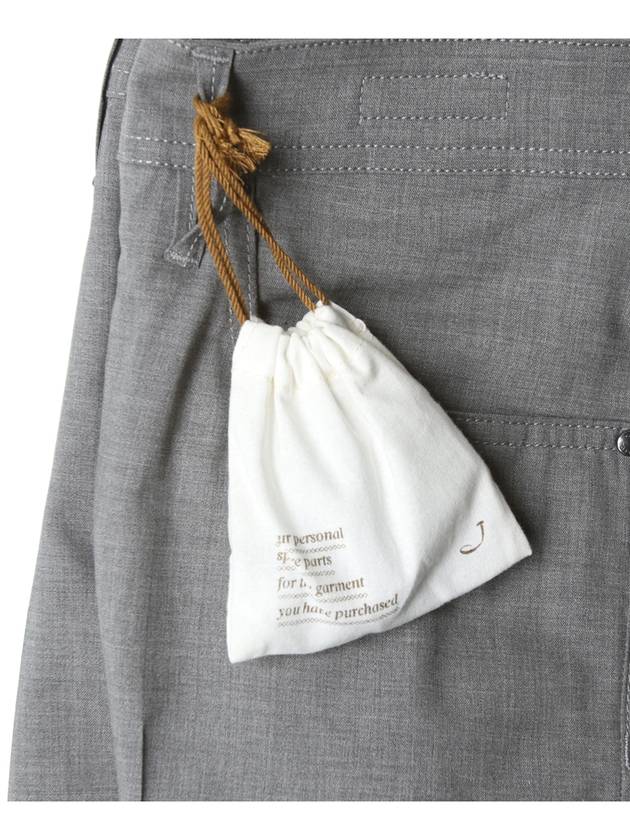 688 Comfort Wool Gray Pants - JACOB COHEN - BALAAN 8