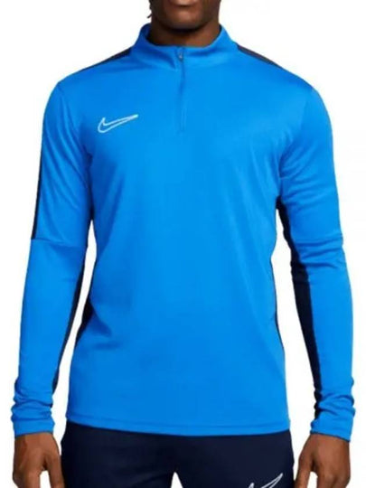 Dri Fit Academy 1 4 Zip Up Long Sleeve T-Shirt Royal Blue - NIKE - BALAAN 2