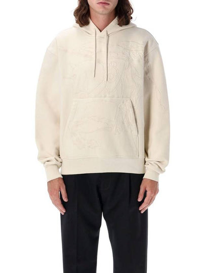 EKD Appliqué Cotton Blend Hooded Tundra - BURBERRY - BALAAN 2