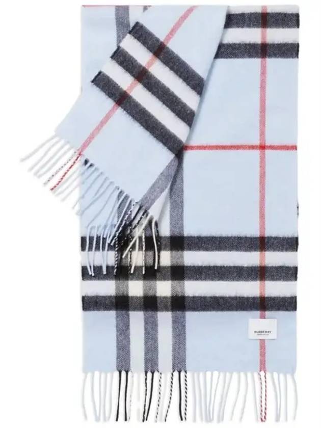 Check Cashmere Scarf 8077882 - BURBERRY - BALAAN 2