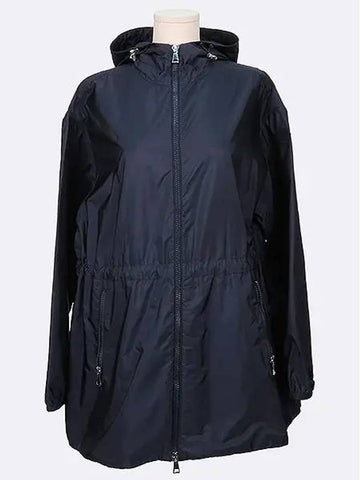 J10931A00086 Navy color nylon WETE wet women s jacket size 0 - MONCLER - BALAAN 1