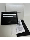 Logo 3-Fold Card Wallet Black - EMPORIO ARMANI - BALAAN 8