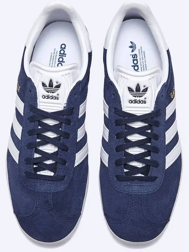 Gazelle Collegiate Low Top Sneakers Navy - ADIDAS - BALAAN 5