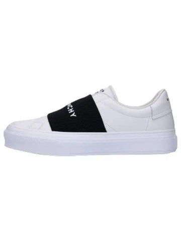 elastic band sneakers white black - GIVENCHY - BALAAN 1