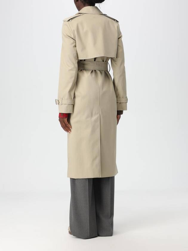 Cotton Blend Trench Coat Ivory - BURBERRY - BALAAN 4