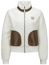 Official W LEATHER PATCH POINT FLEECE JK IV - ANEWGOLF - BALAAN 1