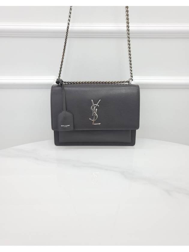 Sunset monogram chain shoulder bag - SAINT LAURENT - BALAAN 1