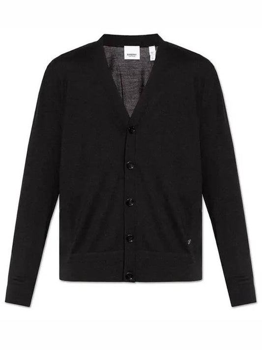 monogram motifwool-silk blend cardigan - BURBERRY - BALAAN 2