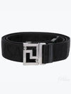 Reversible Allover Belt Black - VERSACE - BALAAN 2